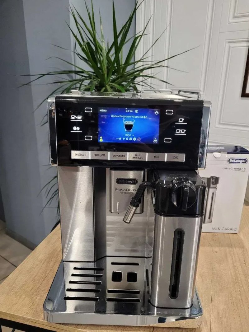 Кавоварка кофемашина премиум Delonghi ESAM 6850 M домой — фото 2