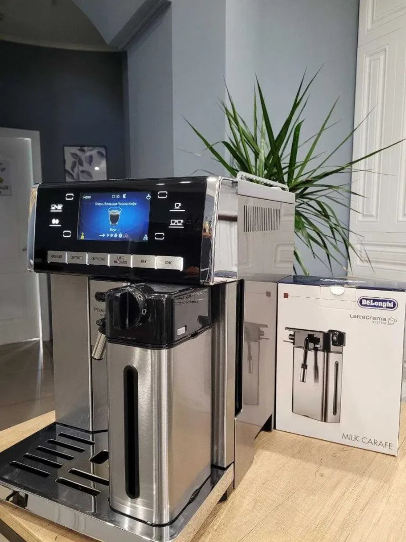 Кавоварка кофемашина премиум Delonghi ESAM 6850 M домой — фото 3