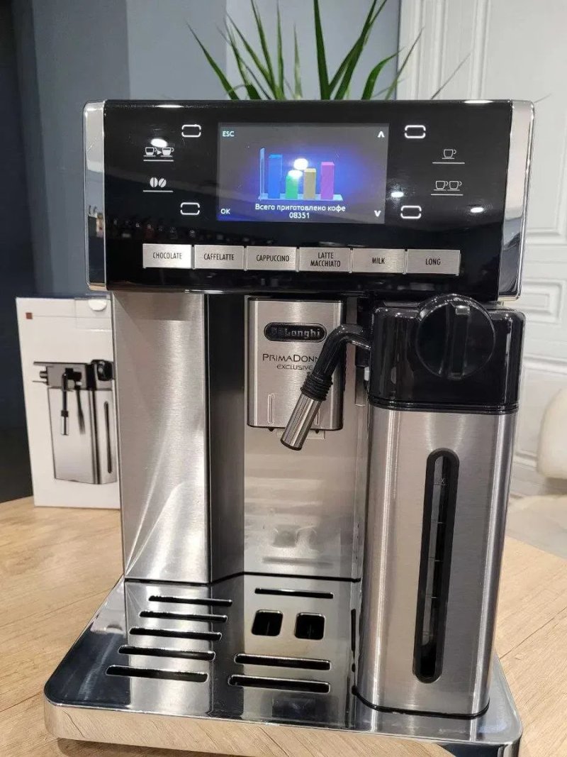 Кавоварка кофемашина премиум Delonghi ESAM 6850 M домой — фото 6