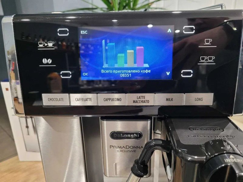 Кавоварка кофемашина премиум Delonghi ESAM 6850 M домой — фото 7