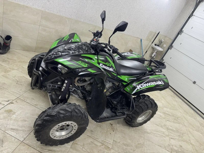 Kawasaki KFX 700 V-Force  / Обмін на авто — фото 3