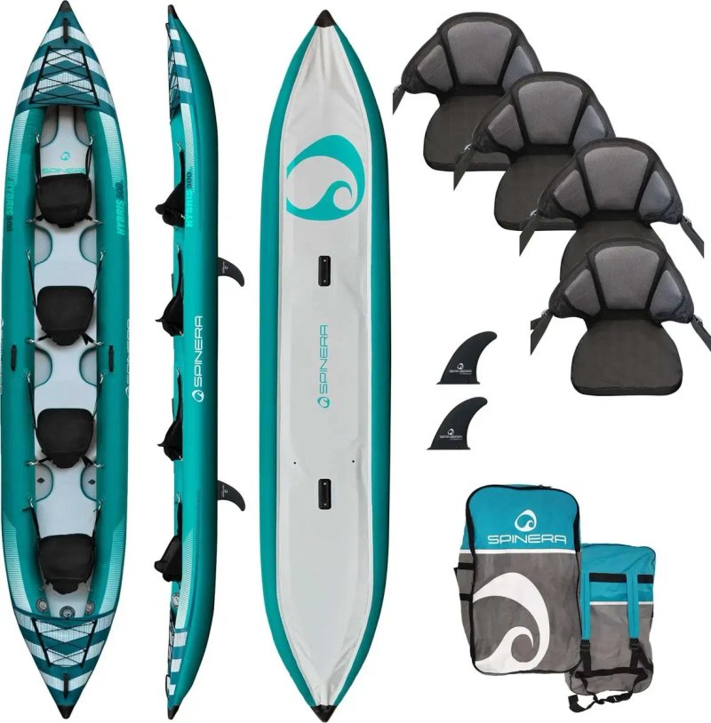 Каяк 4 МІСЦЯ Spinera Hybris 510 ДРОПСТІЧ Dropstich Drop Stitch Premium Aqua Marina AquaMarina Tomahawk AIR-C КАЯК Kayak Molveno Каное Байдарка SUP САП — фото 3