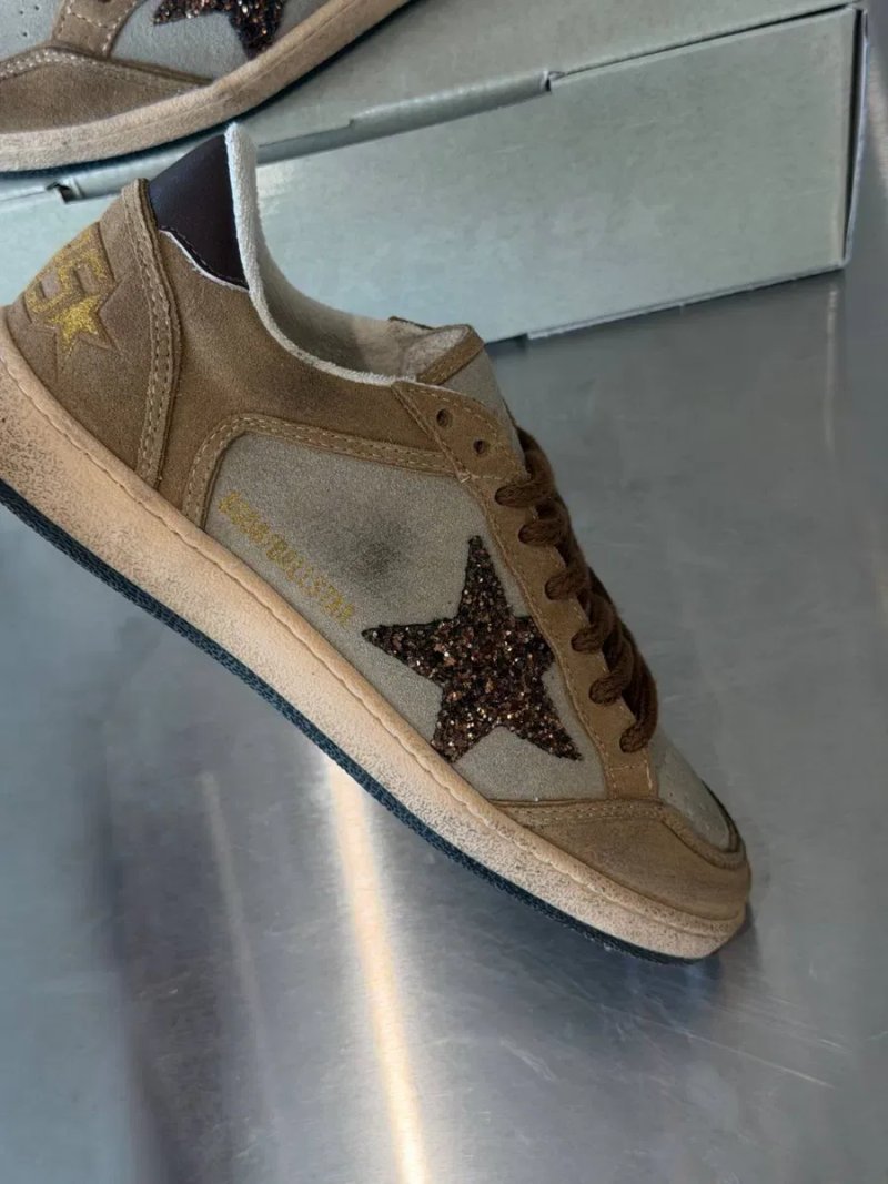 Кеди 35 36 37 38 39 40 41 Golden goose кеды кроссовки Голден гус кросівки гусь білі зі срібною зіркою белые с серебром кожа натуральная — фото 2