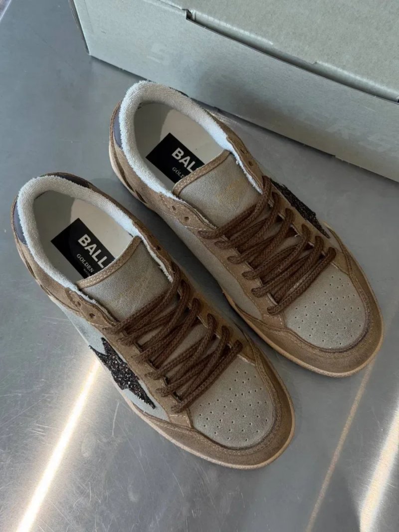 Кеди 35 36 37 38 39 40 41 Golden goose кеды кроссовки Голден гус кросівки гусь білі зі срібною зіркою белые с серебром кожа натуральная — фото 3