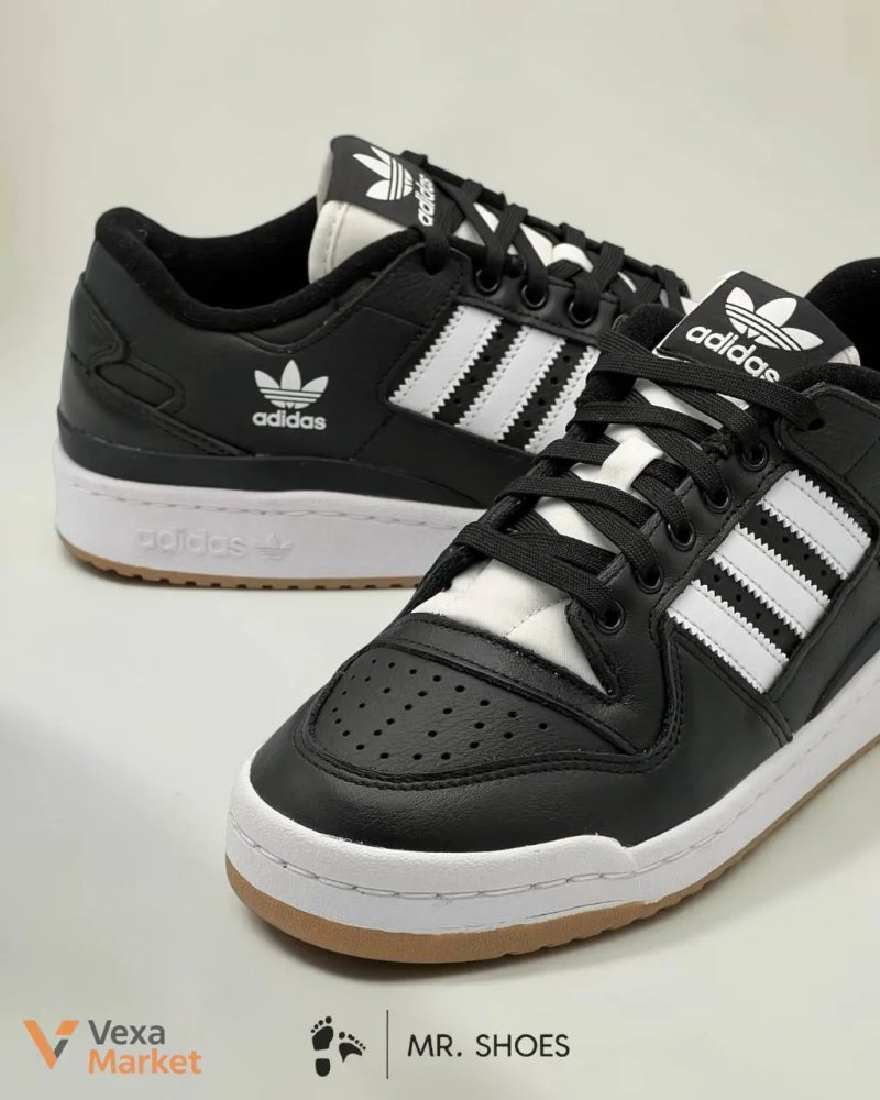 Кеди Adidas Forum чорні — фото 2