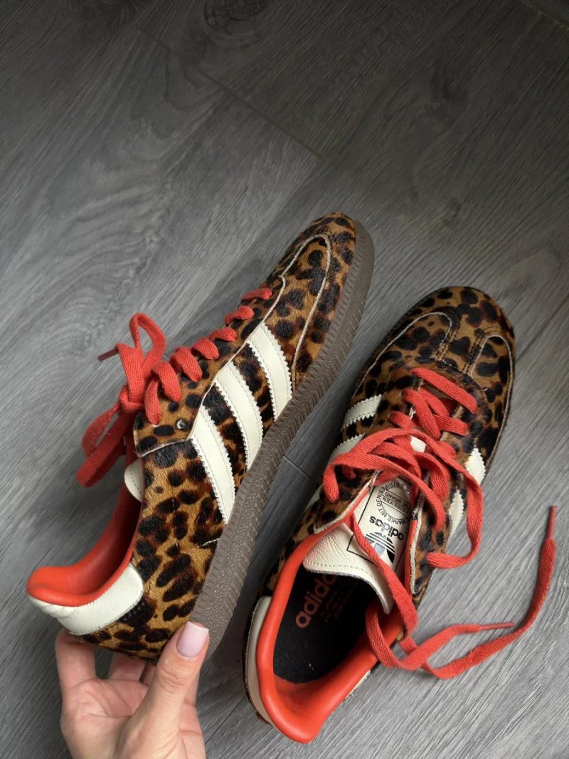 Кеди Adidas Originals Samba Leopard Print адідас самба — фото 4