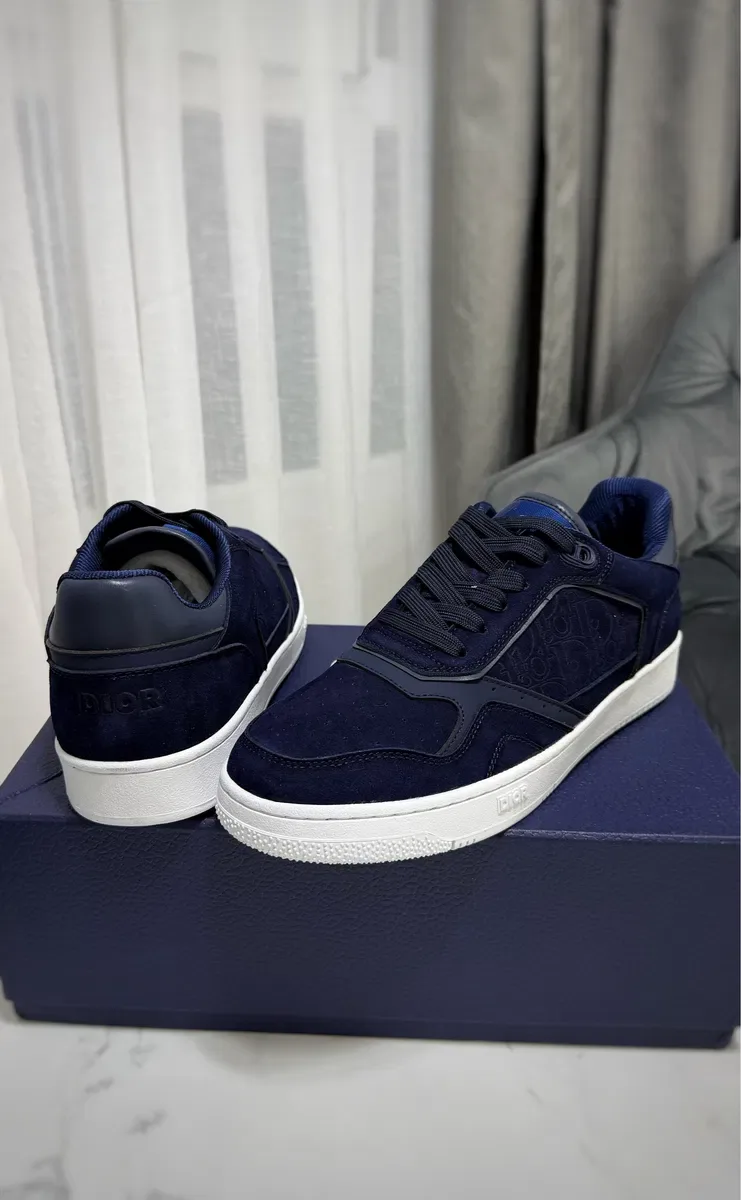 Кеди Dior . Сині та чорні. — фото 2