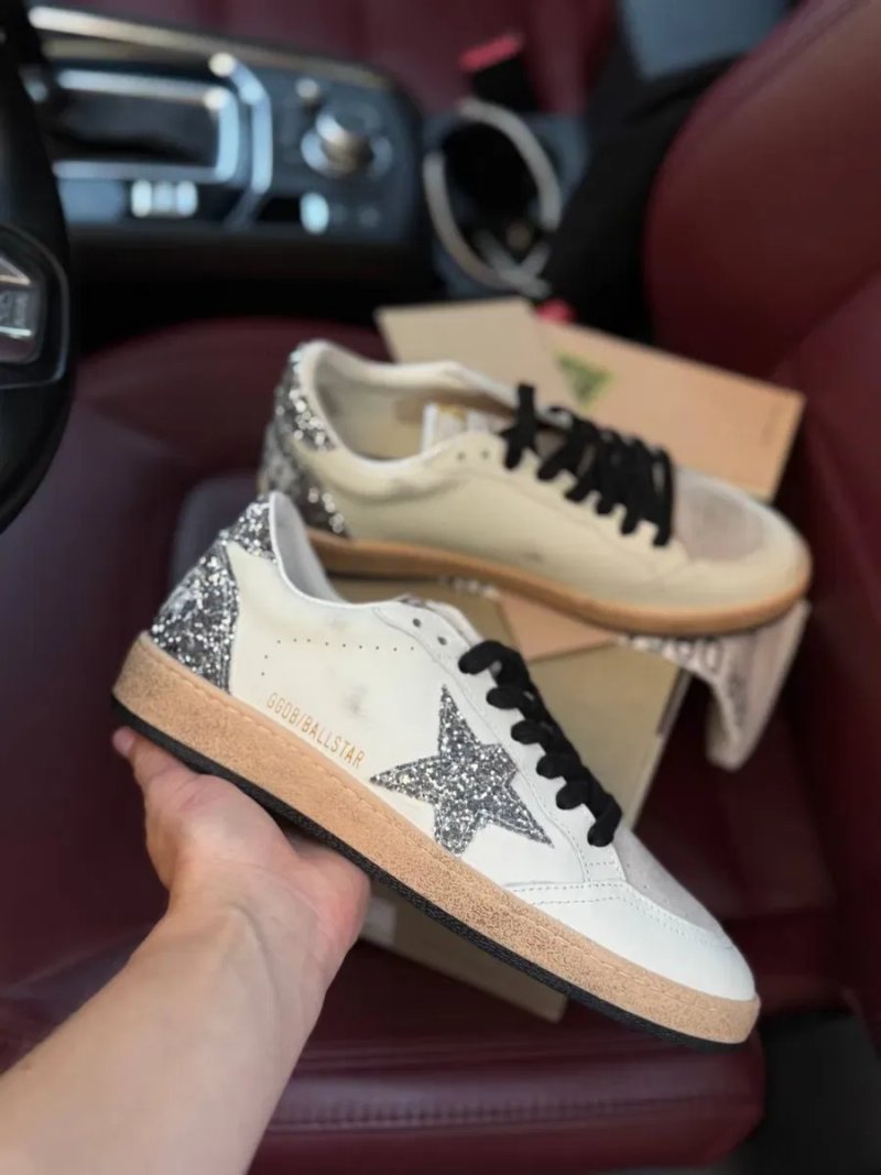 Кеди голден гуз 37 golden goose жіночі кросівки кеди шкіряні гусі — фото 2