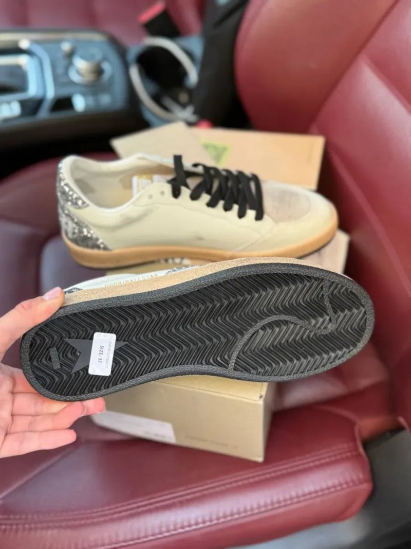 Кеди голден гуз 37 golden goose жіночі кросівки кеди шкіряні гусі — фото 3