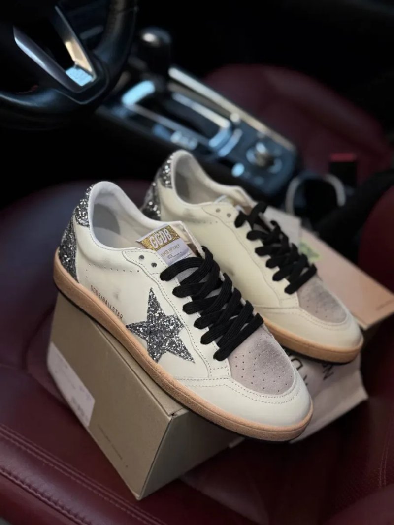Кеди голден гуз 37 golden goose жіночі кросівки кеди шкіряні гусі — фото 5