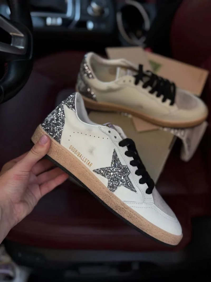Кеди голден гуз 37 golden goose жіночі кросівки кеди шкіряні гусі — фото 6