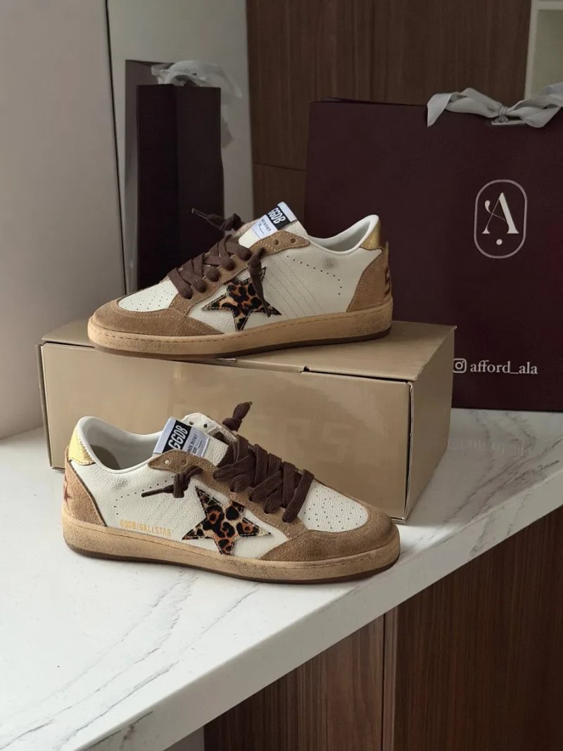 кеди кросівки жіночі ggdb golden goose голден гус   шкіряні — фото 2