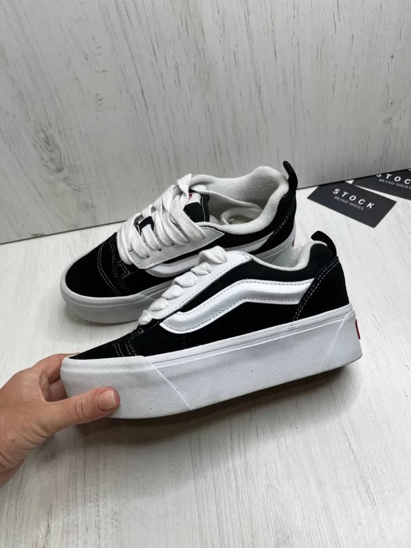Кеди vans knu stack на масивній платформі — фото 4