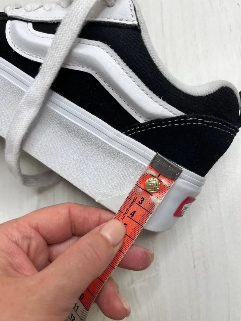 Кеди vans knu stack на масивній платформі — фото 7