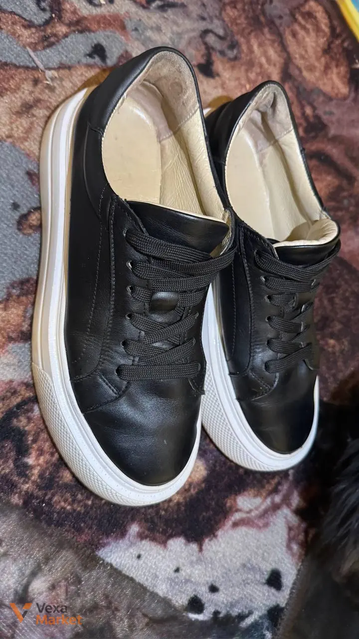 Кеди жіночі ez_shoes_brand натуральна шкіра — фото 4