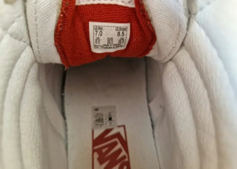 Кеди жіночі VANS 39 розмір (стелька 25см) Original — фото 8