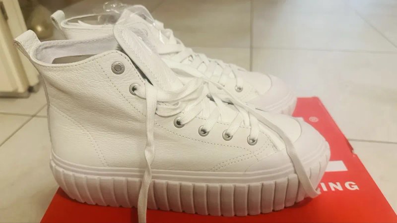 кеды Diesel, модель S-Hanami Mid X размер 40 телячья кожа  новые — фото 3