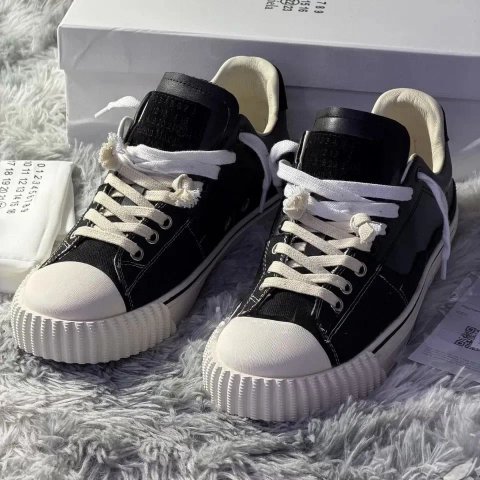 Кеды Maison margiela evolution black mm6 low