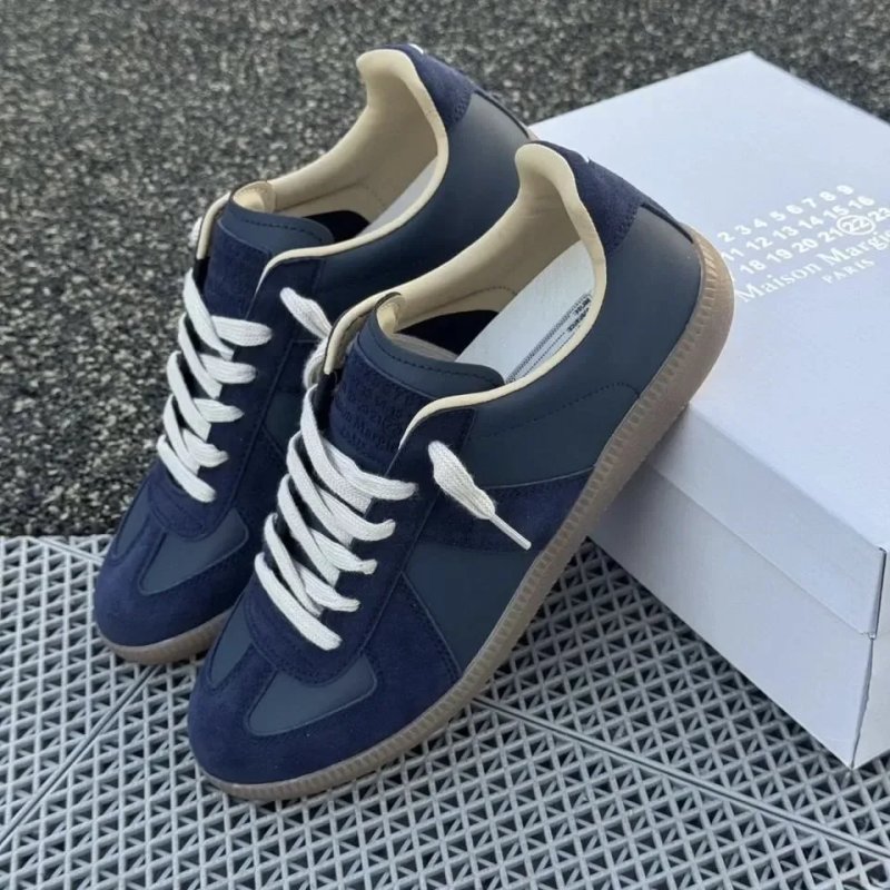 Кеды Maison Margiela replica indigo blue — фото 2