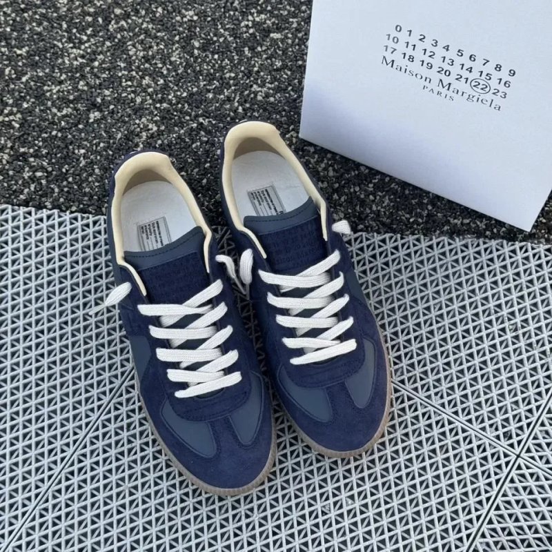 Кеды Maison Margiela replica indigo blue — фото 3