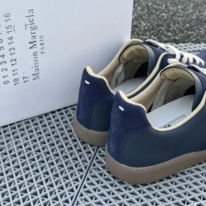 Кеды Maison Margiela replica indigo blue — фото 4