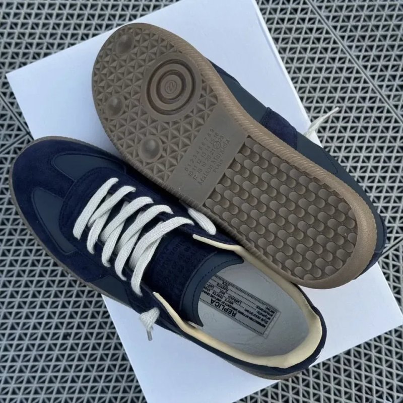 Кеды Maison Margiela replica indigo blue — фото 5