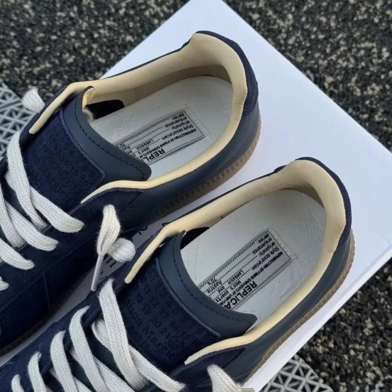 Кеды Maison Margiela replica indigo blue — фото 7