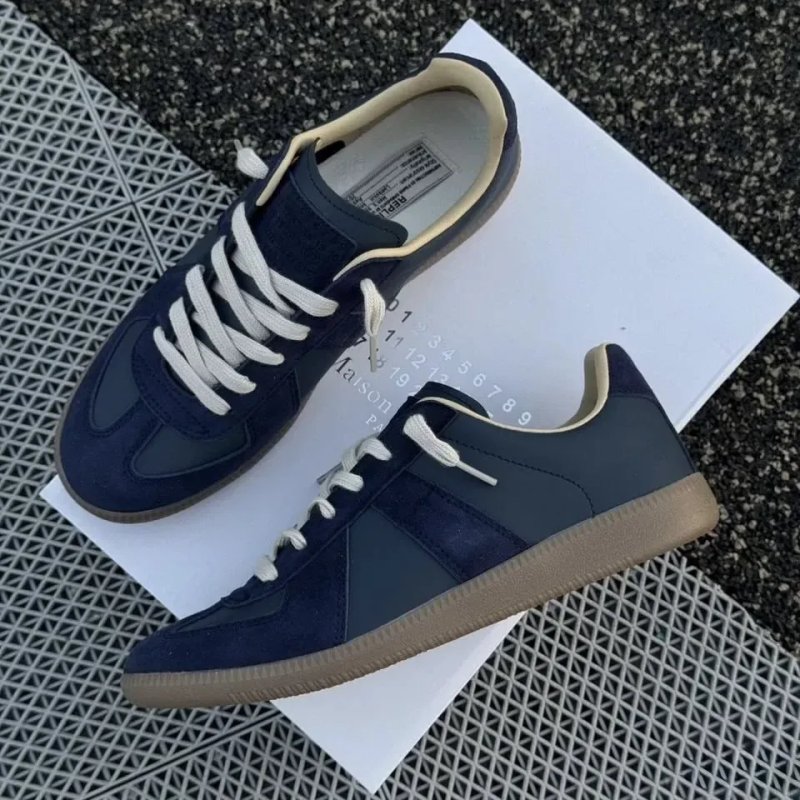 Кеды Maison Margiela replica indigo blue — фото 8
