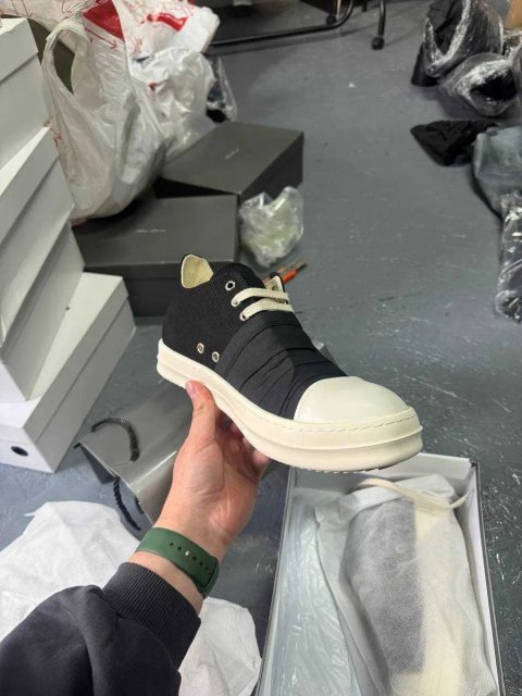 Кеды Rick Owens Ramones Wrap black кроссовки рамоны рик овенс