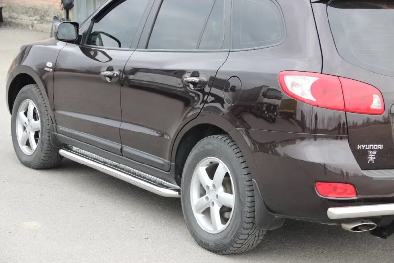 Кенгурятники=Пороги=Дуги=Трубы=для Hyundai Santa Fe 2006-2012= — фото 3