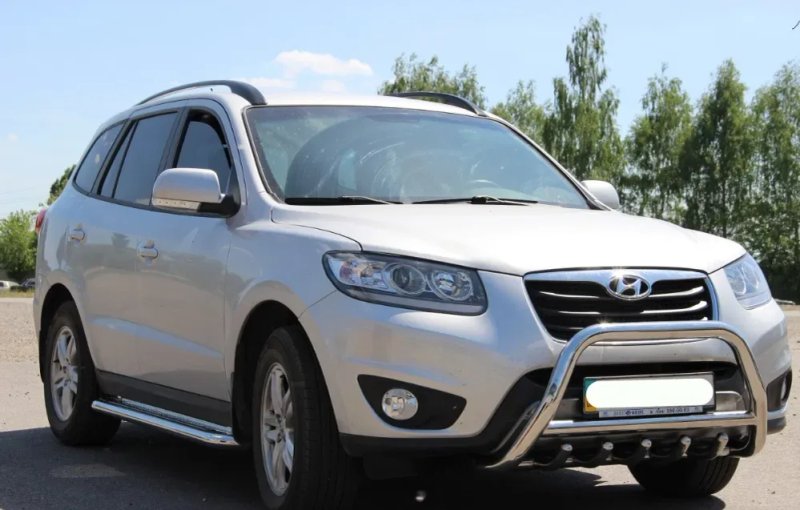 Кенгурятники=Пороги=Дуги=Трубы=для Hyundai Santa Fe 2006-2012= — фото 4