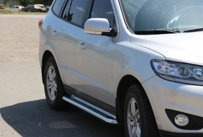 Кенгурятники=Пороги=Дуги=Трубы=для Hyundai Santa Fe 2006-2012= — фото 5