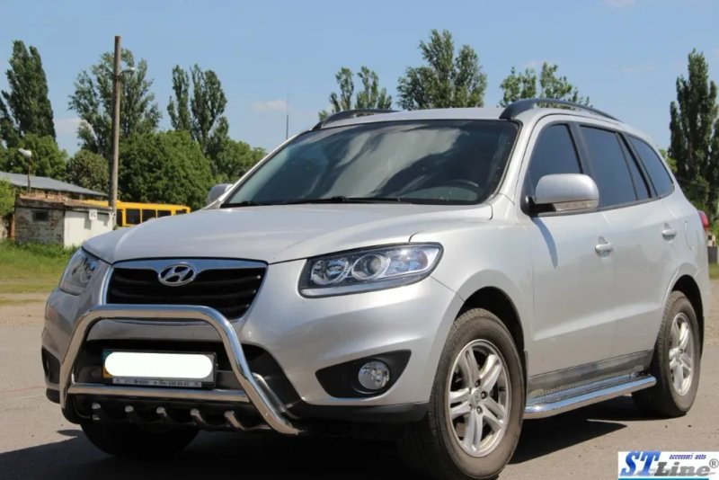 Кенгурятники=Пороги=Дуги=Трубы=для Hyundai Santa Fe 2006-2012= — фото 6