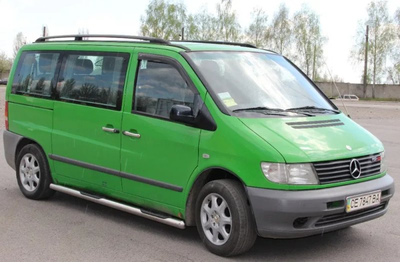 Кенгурятники_Пороги_Трубы_Mercedes Vito 638=Мерседес Вито= — фото 3