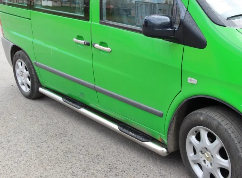 Кенгурятники_Пороги_Трубы_Mercedes Vito 638=Мерседес Вито= — фото 4