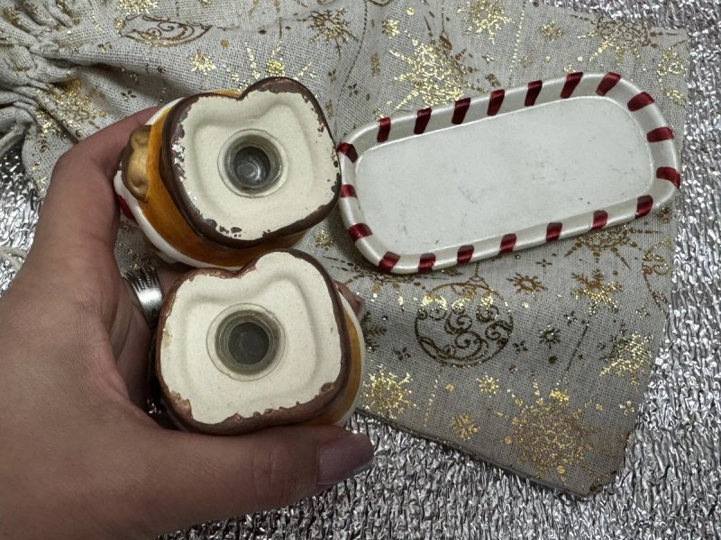 керамическая солонка и перечница — фото 5
