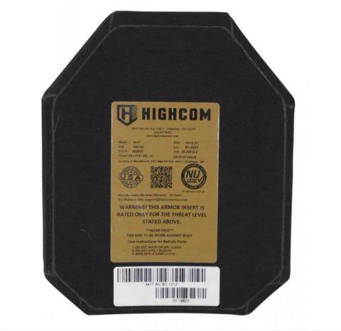 Керамічна бронеплита HighCom Armor 4S17 USA бронеплити 6 клас ДСТУ NIJ IV 25×30 см бронеплити 6 клас (3,3кг) бронеплити США. Ціна за комплект 9000 грн