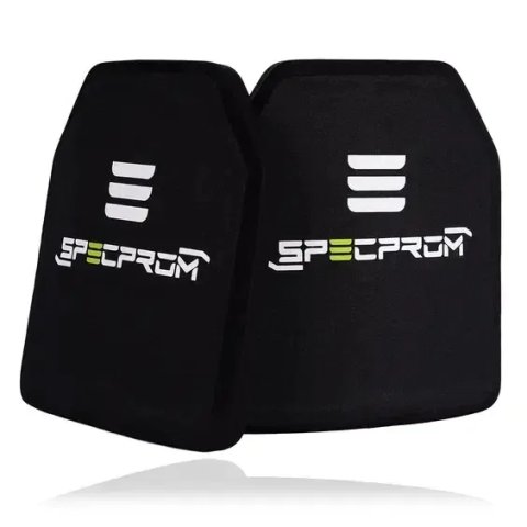 Керамічні бронеплити SPECPROM 6-го класу. Вага 2,8 кг. Розмір 25 на 30 см. Сертифіковані в лабораторії МО України, сертифікати надаємо.