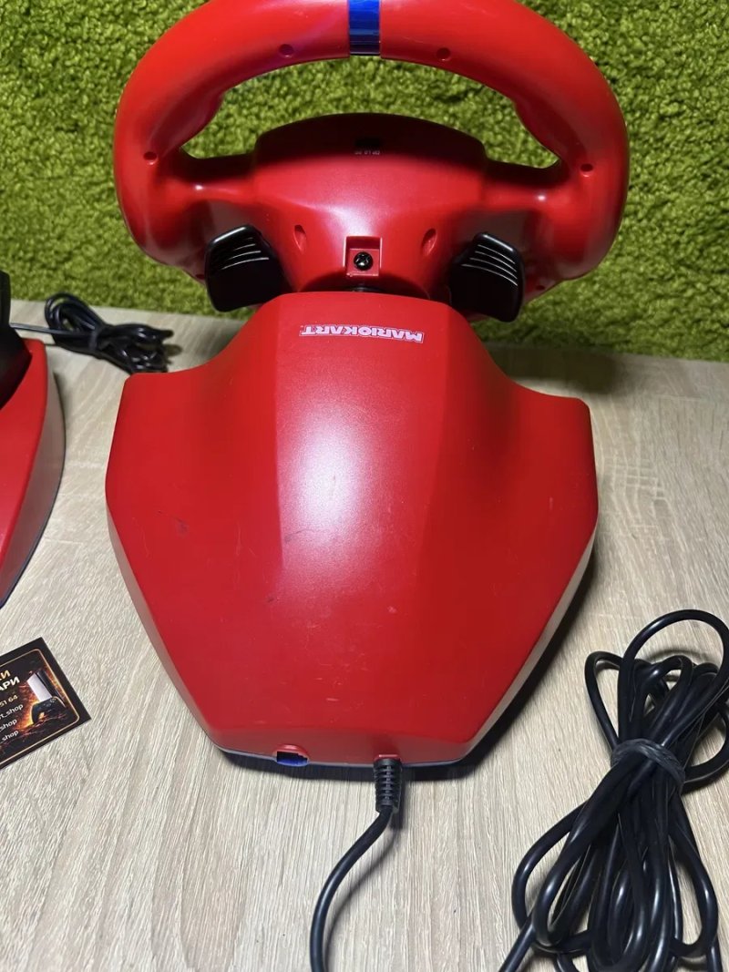 Кермо Hori Mario Kart Racing Wheel Pro Mini для Nintendo Switch — фото 3