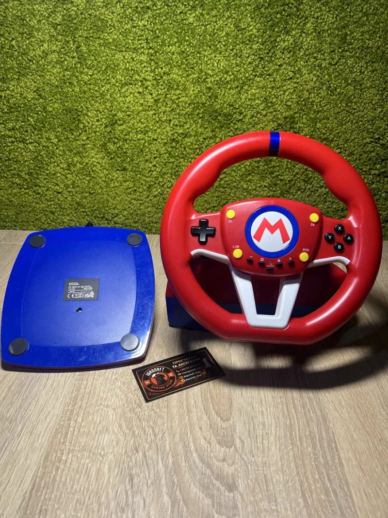 Кермо Hori Mario Kart Racing Wheel Pro Mini для Nintendo Switch — фото 6