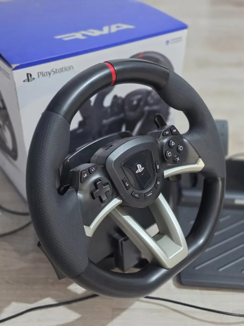 Кермо Hori Racing Wheel APEX RWA для PlayStation 5 4 PC — фото 2