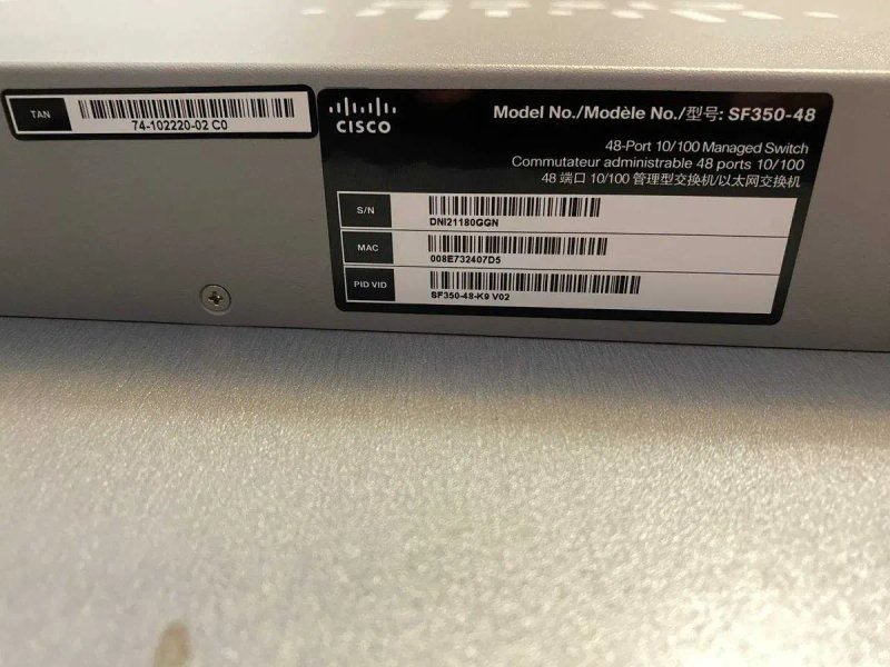 Керований комутатор Cisco SF350-48 (SF350-48-K9) — фото 3