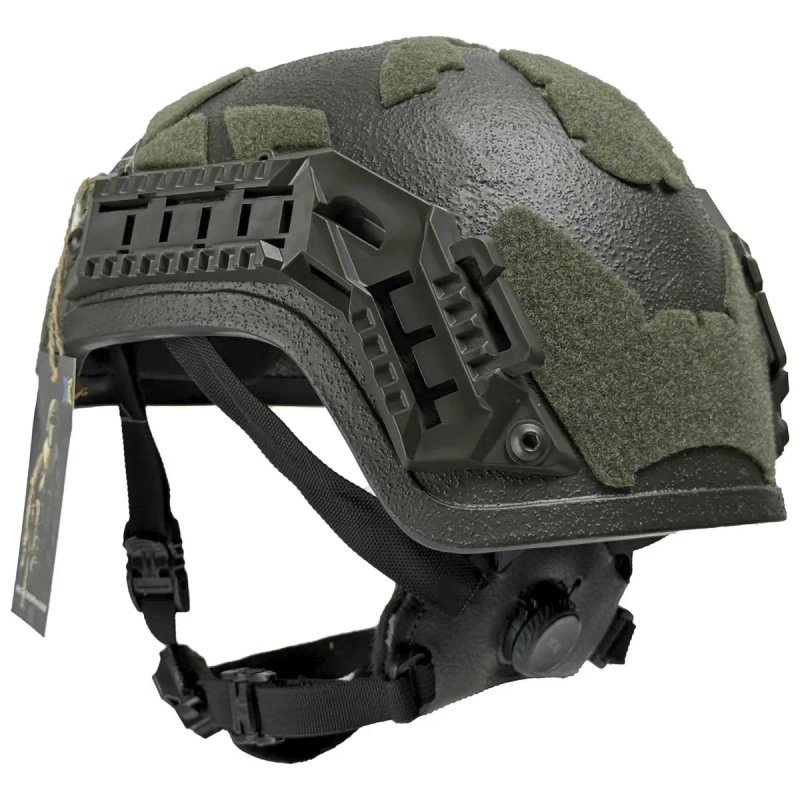 Кевларовий шолом Arch Combatant Pro HighСut (високий виріз) Олива — фото 4