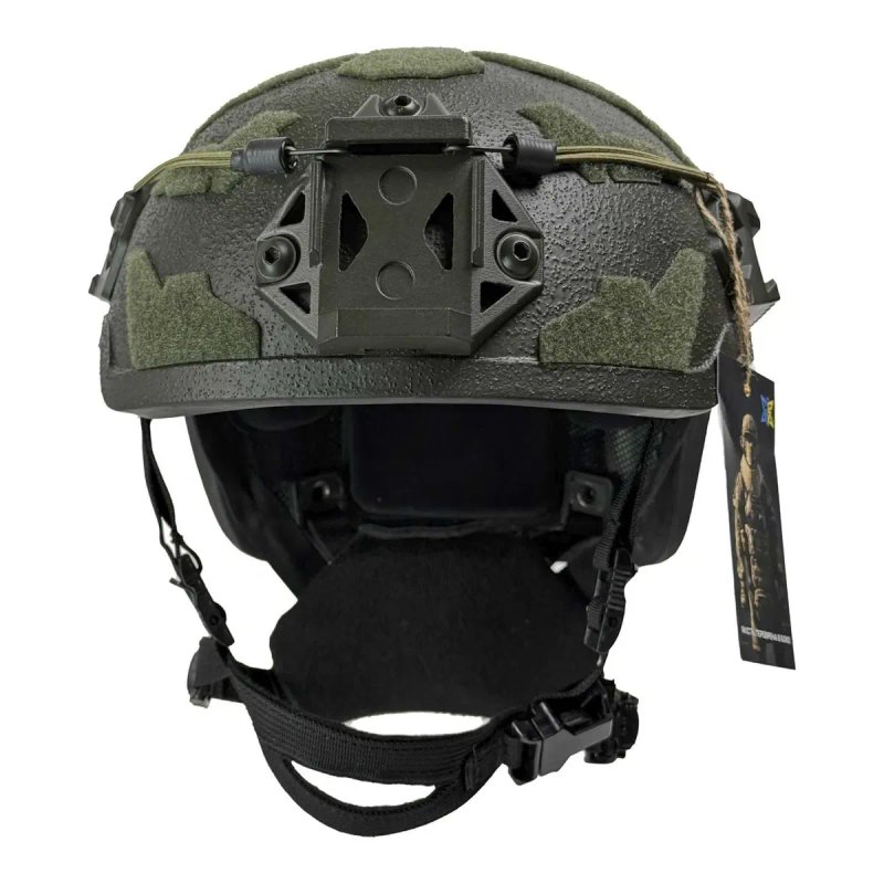 Кевларовий шолом Arch Combatant Pro HighСut (високий виріз) Олива — фото 6