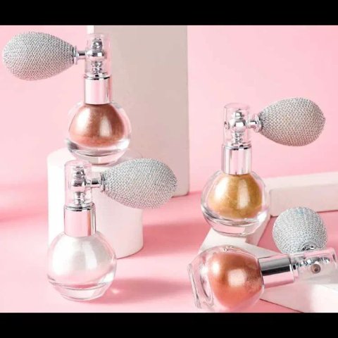 Хайлайтер для обличчя та тіла Vinciner Highlight Powder Spray ВІДТІНКИ