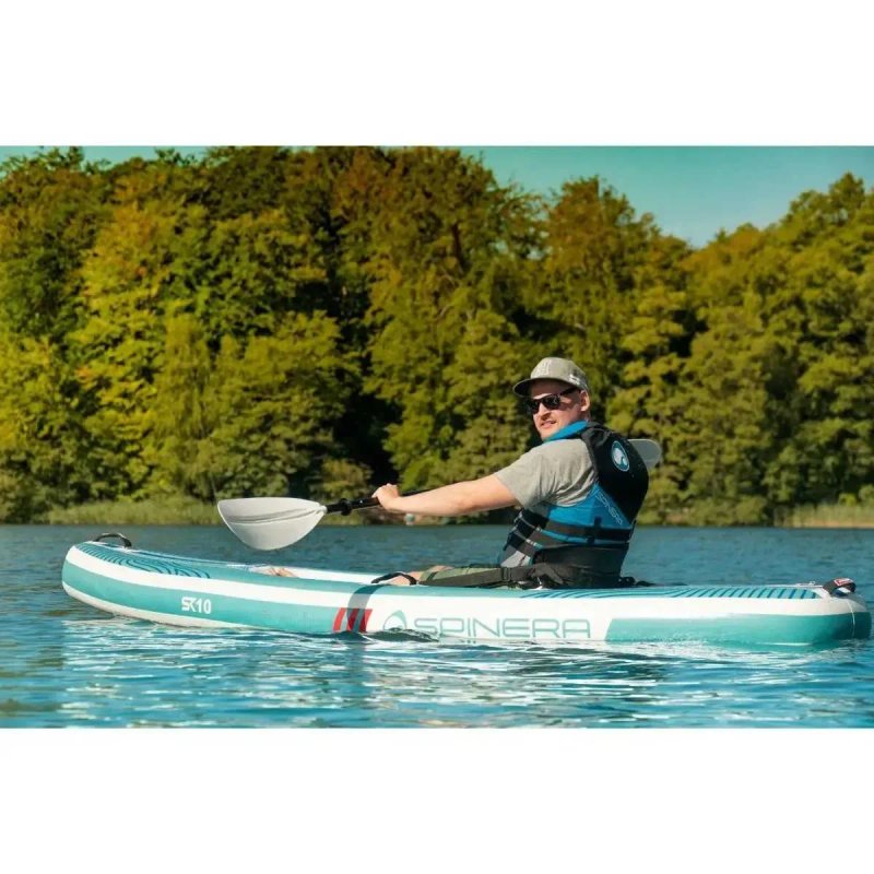 ХІТ 2в1 КАЯК САП DropStitch Spinera Sup Kayak SK 10'0 байдарка board SUP дошка 2 шари слоя доска надувна Stand Up Paddle board борд SUB SAP надувная — фото 4