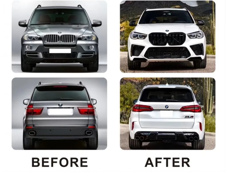 ХІТ! BMW X5 E70 Комплект рестайлінгу в X5M F95 2019 р./БМВ рестайлінг — фото 2
