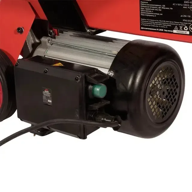 ХІТ! Електричний дровокол Vitals EMS 4370t 4 т — швидка заготівля дров без сокири | Гарантія 36 місяців | Безкоштовна доставка — фото 5