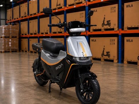 Хіт Продажів FADA WILA Сірий 1200W 72V 25Ah |Електровелосипед До 70 км
