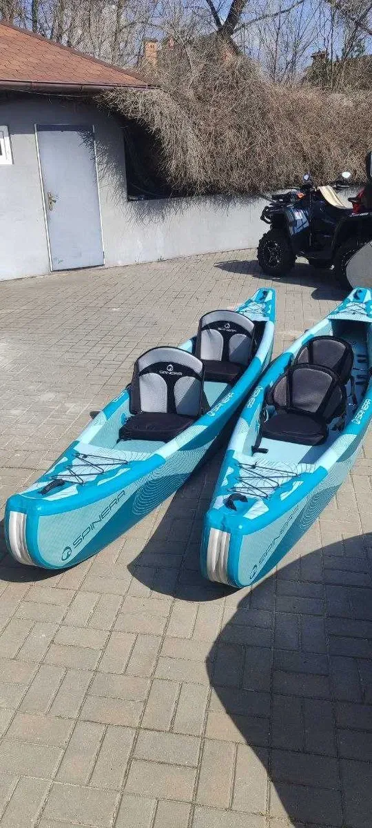 ХІТ Spinera Kayak Molveno 2 КАЯК DropStitch байдарка 430 САП Sup SUP дошка 2 шари слоя доска надувна Stand Up Paddle board борд SUB SAP надувная — фото 5